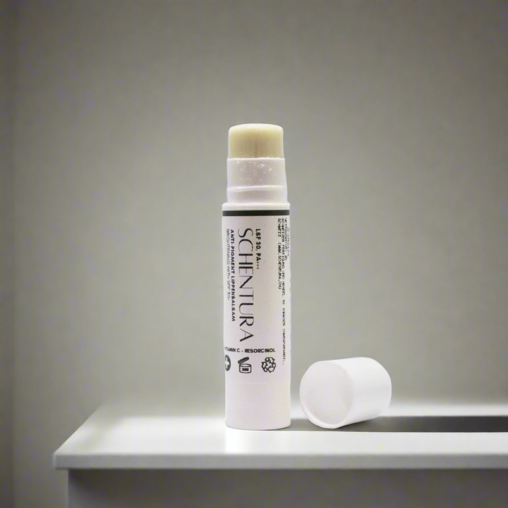 Anti-Pigment Lippenbalsam Mit LSF 30+Vitamin C+Resorcinol